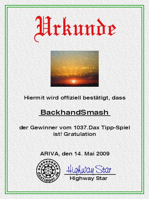 1039.DAX-Tipp-Spiel, Montag 18.05.09 233202