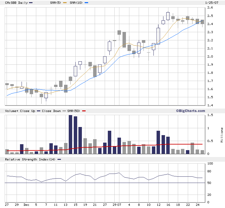 Sabina Silver nächste Blue Pearl Mining? 79175