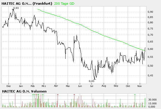 Haitec AG mit guten Zahlen! Nun Rebound? 131238