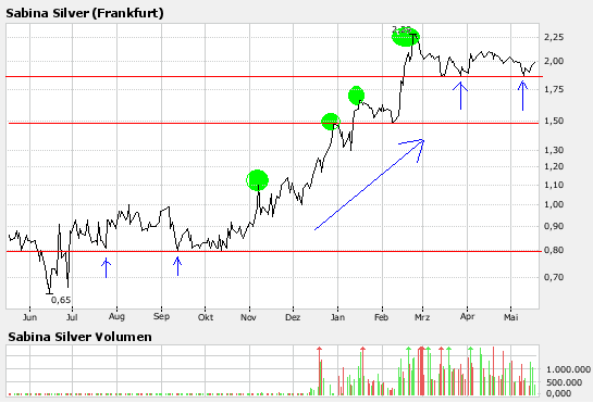 Sabina Silver nächste Blue Pearl Mining? 98477