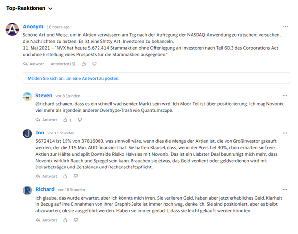 Novonix - Phönix aus der Kohle? 1252815