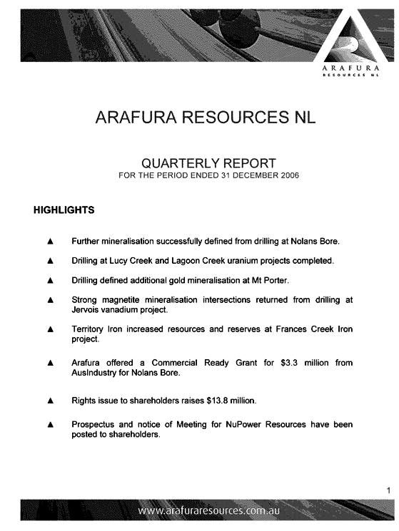 Arafura Resources und die Charttechnik 79843