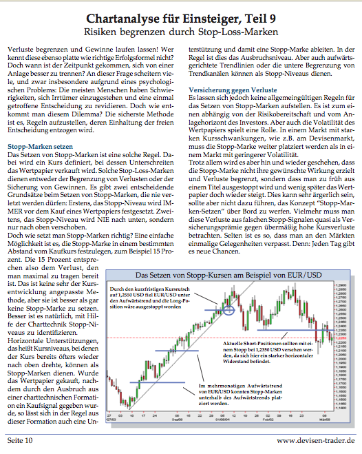 Die Märkte ändern sich , wir auch 172174