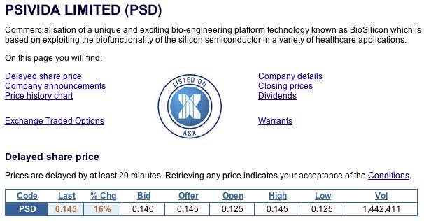pSiVida (358705)- Nanoperle zum Discount-Preis 108787