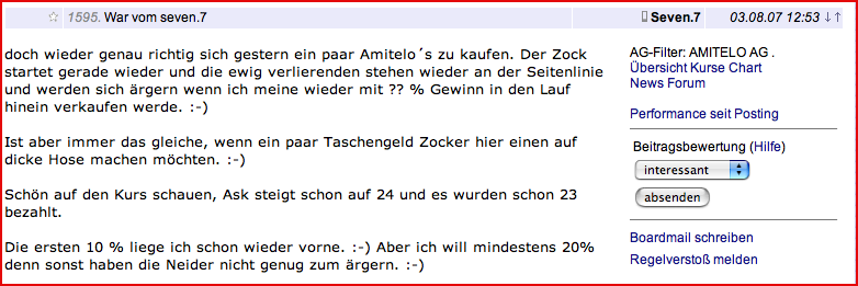 Amitelo hebt Prognosen für 2006 und 2007 an 114217