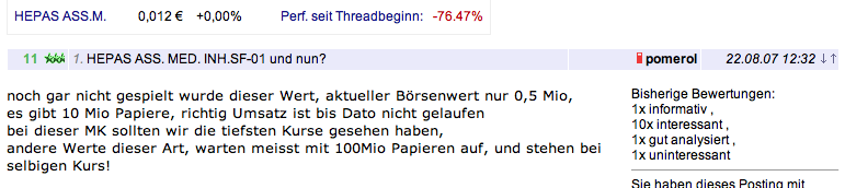 ++ Die schlechtesten Aktien aller Zeiten ++ 144796