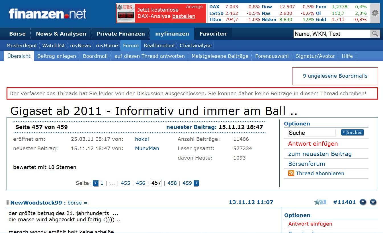 Gigaset ab 2011 - Informativ und immer am Ball .. 553720