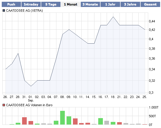 Caatoosee - der letzte Cashwert vor Übernahme? 262267