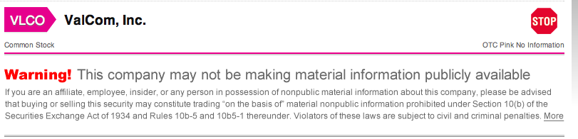 -ValCom- Fluch oder Segen?.. Aktie mit Potential ! 596634