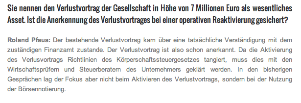 Maier und Partner AG WKN A1MMCY die 1000% Rallye? 696029