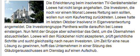 Turnaroudkandidat 2013- Loewe u.d. Apfel 698522