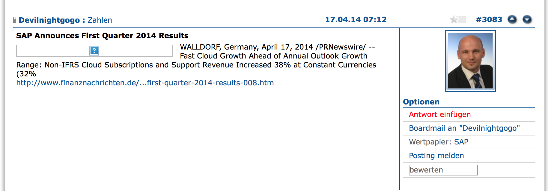 Neuer Thread rund um den Apfel 717669