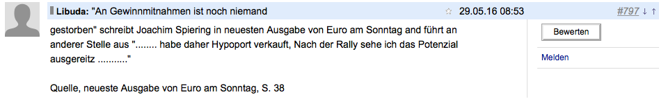 Hypoport AG (WKN: 549336) An diesem Port anlegen? 919769