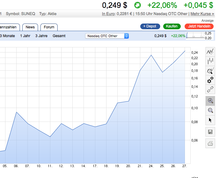 SUNEDISION (SUNEQ) nach der Insolvenz 948391