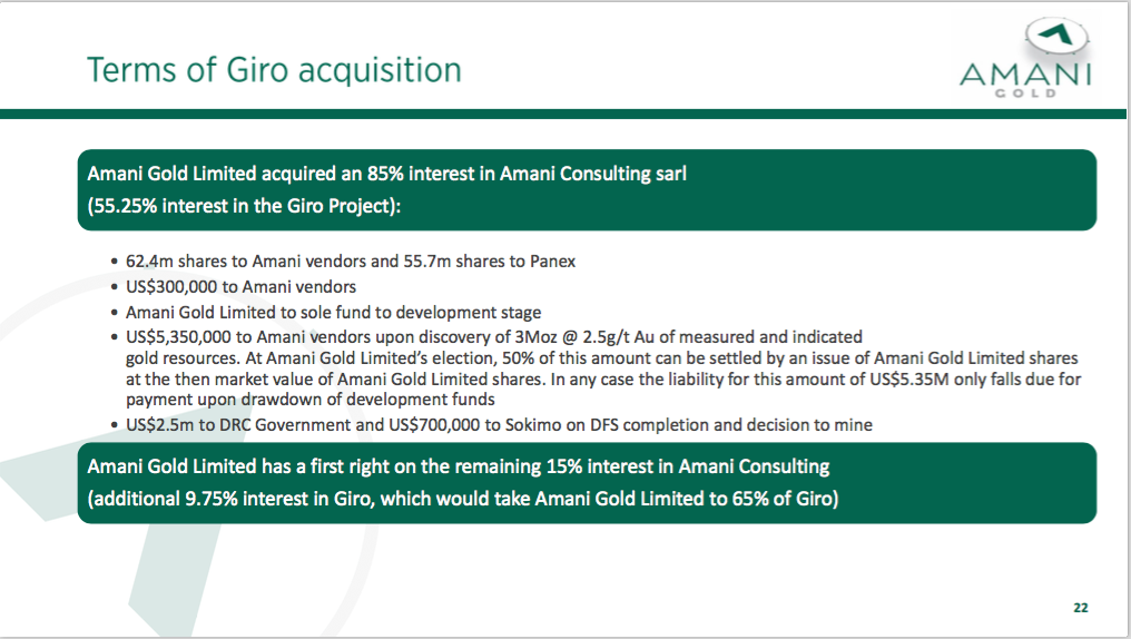 Amani Gold (ehemals Burey Gold) 996995