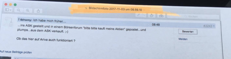 Maier und Partner AG WKN A1MMCY die 1000% Rallye? 1021592