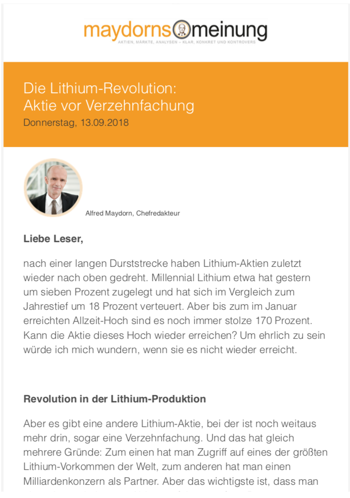 MGX Minerals. WKN: A12E3P 1074018