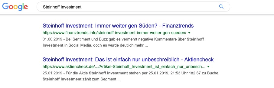 Steinhoff International Holdings N.V. 1118901