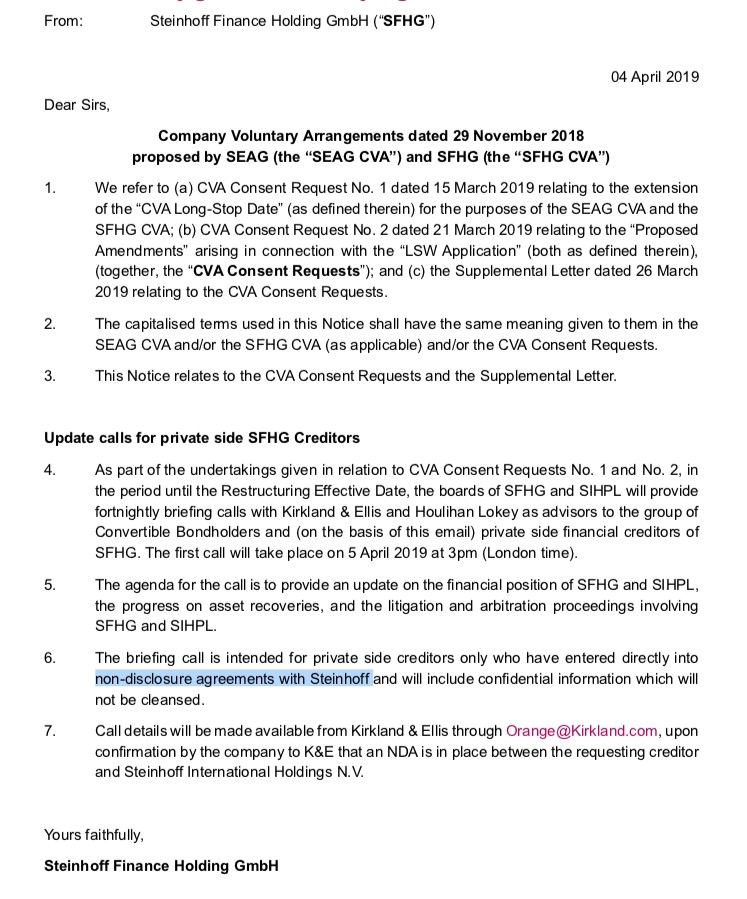 Steinhoff International Holdings N.V. 1122931