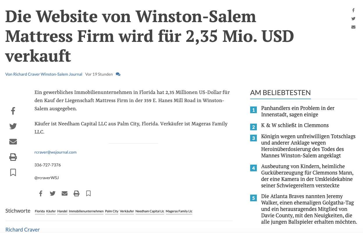 Steinhoff International Holdings N.V. 1125432