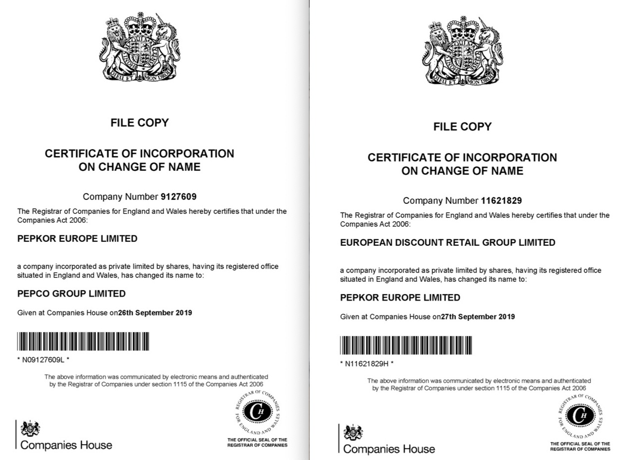 Steinhoff International Holdings N.V. 1136171