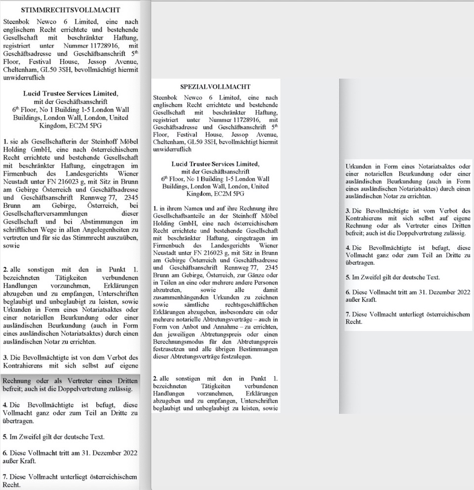 Steinhoff International Holdings N.V. 1141311