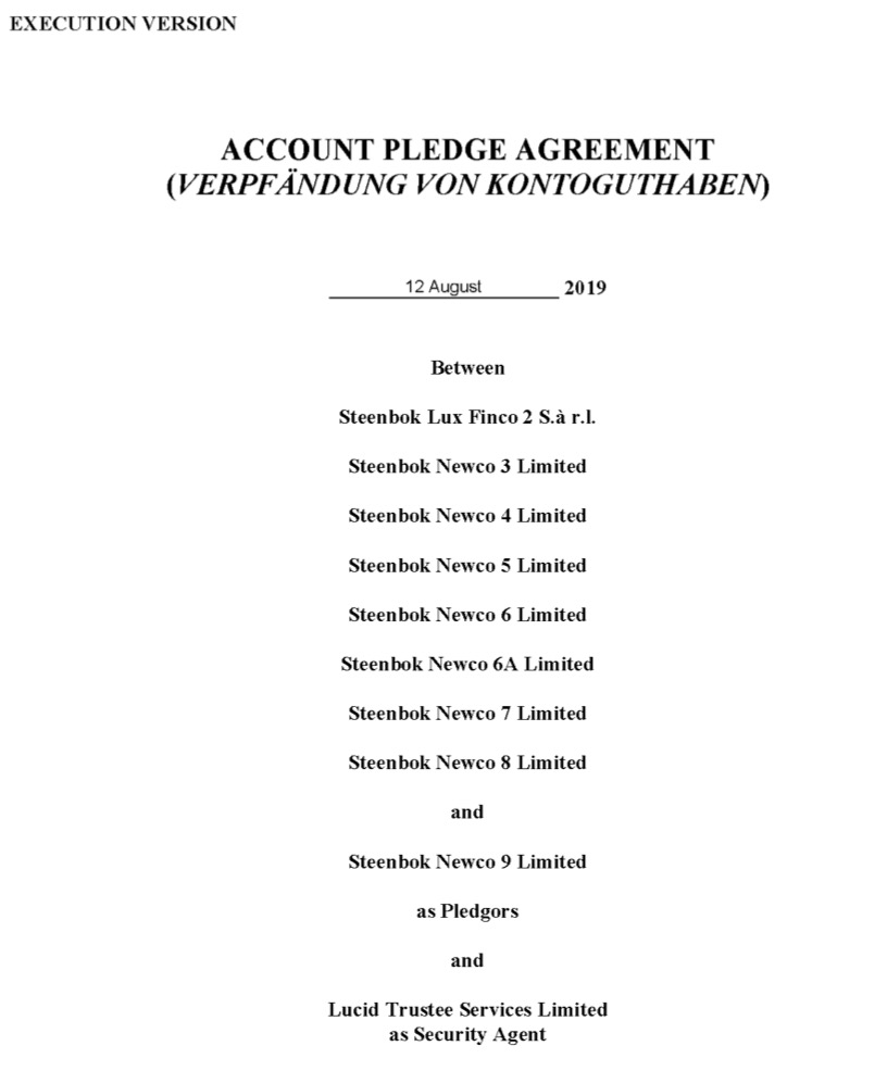 Steinhoff International Holdings N.V. 1141869
