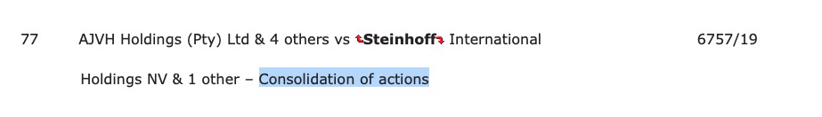 Steinhoff International Holdings N.V. 1147331