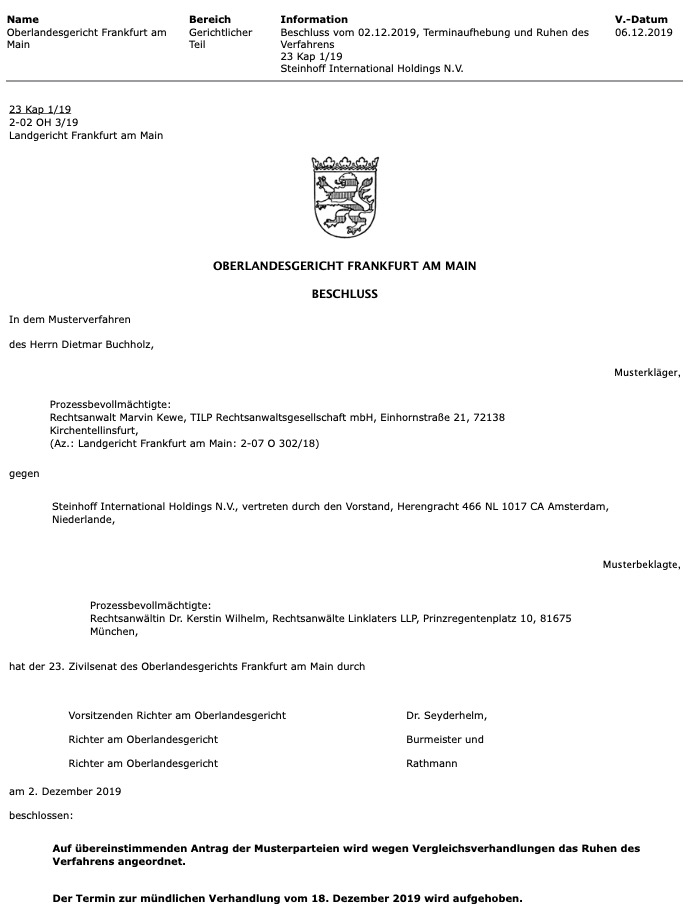 Steinhoff International Holdings N.V. 1148097
