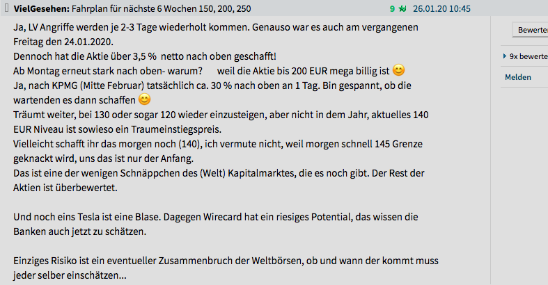 Wirecard - Gefährlicher Hype oder seriöses Invest 1158552