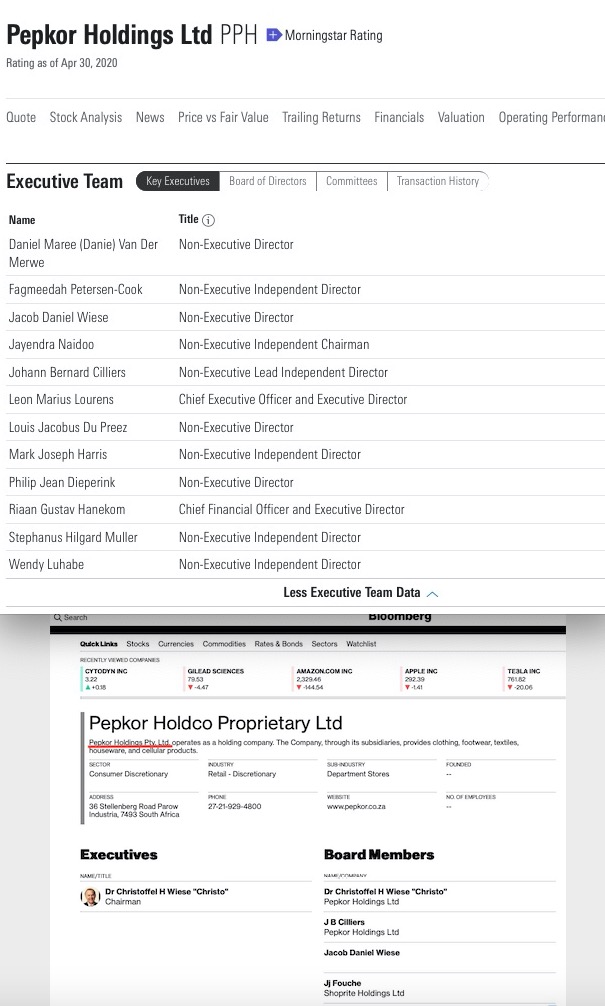 Steinhoff International Holdings N.V. 1175797