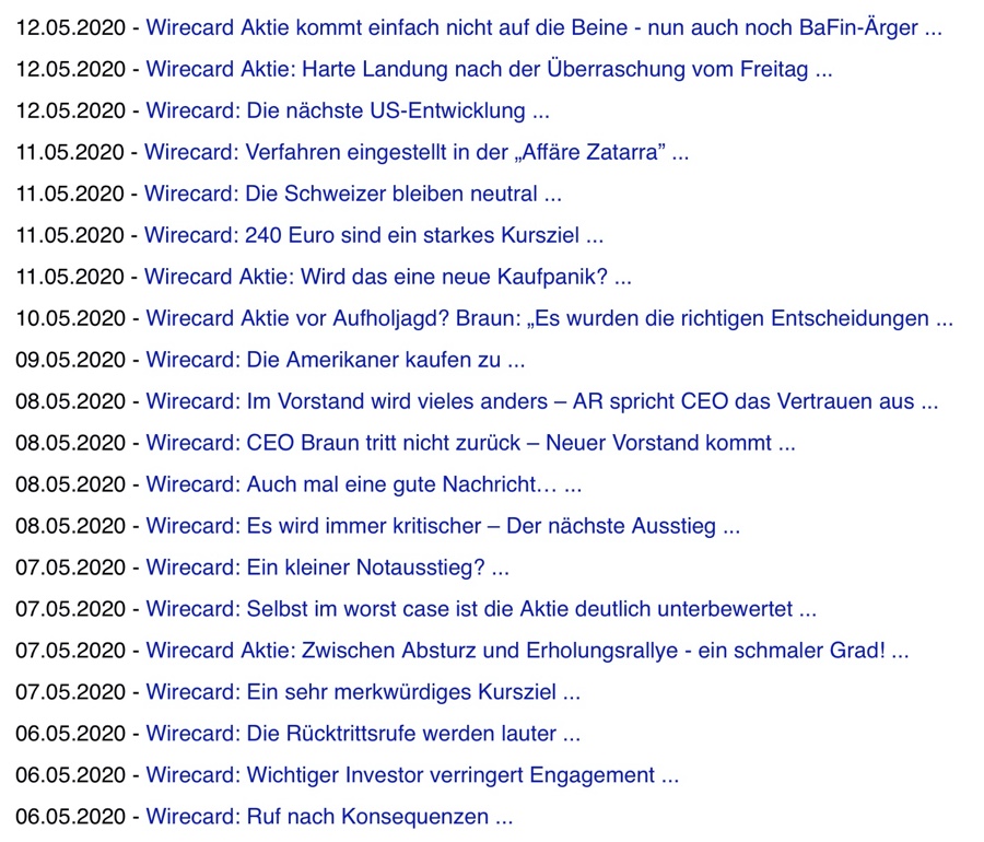 Wirecard 2014 - 2025 1177967