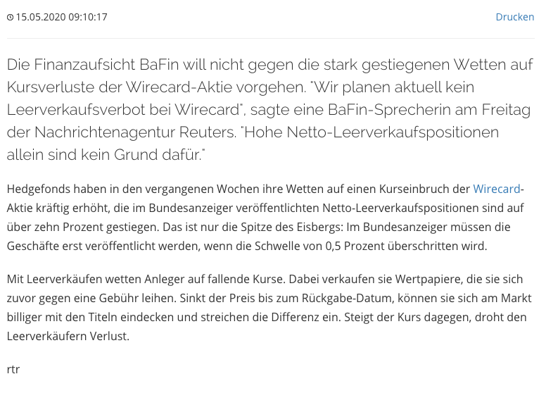 Wirecard 2014 - 2025 1178483