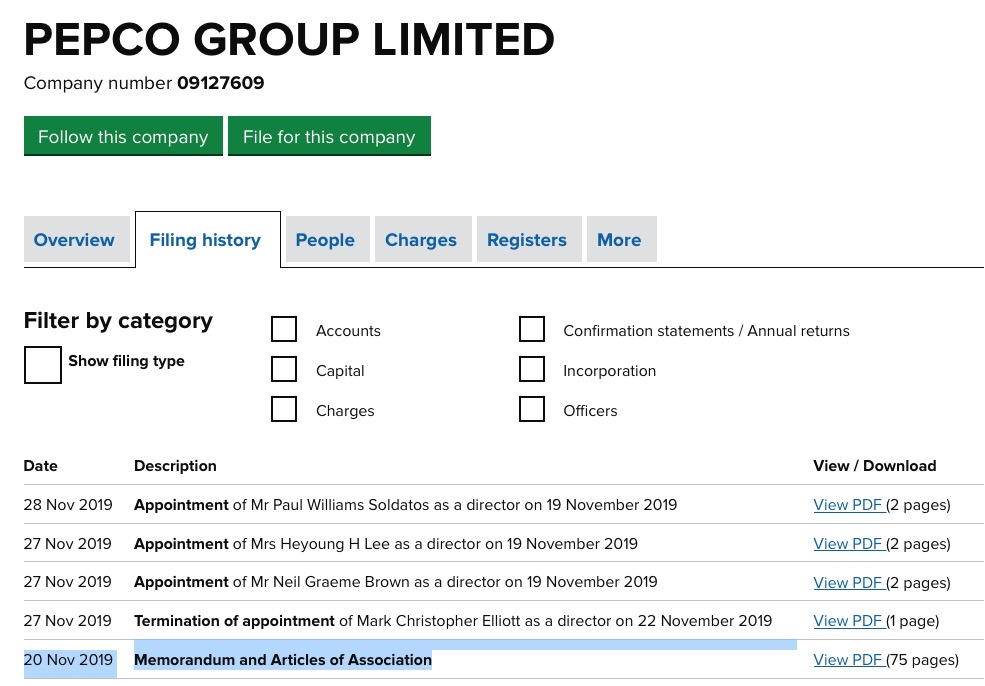 Steinhoff International Holdings N.V. 1185777