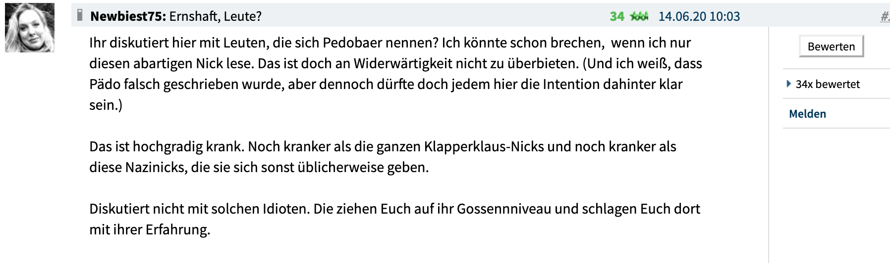 Schweren Herzens aber eine Erleichterung 1187624