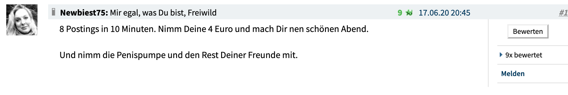 Schweren Herzens aber eine Erleichterung 1187625