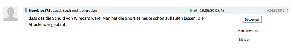 Schweren Herzens aber eine Erleichterung 1187630