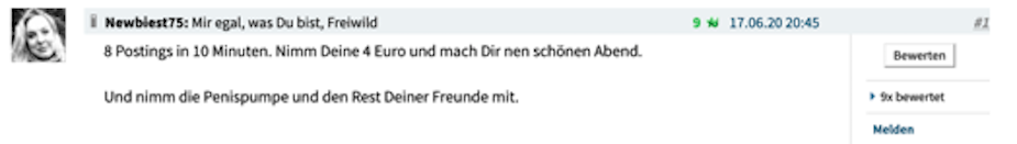 Schweren Herzens aber eine Erleichterung 1187698