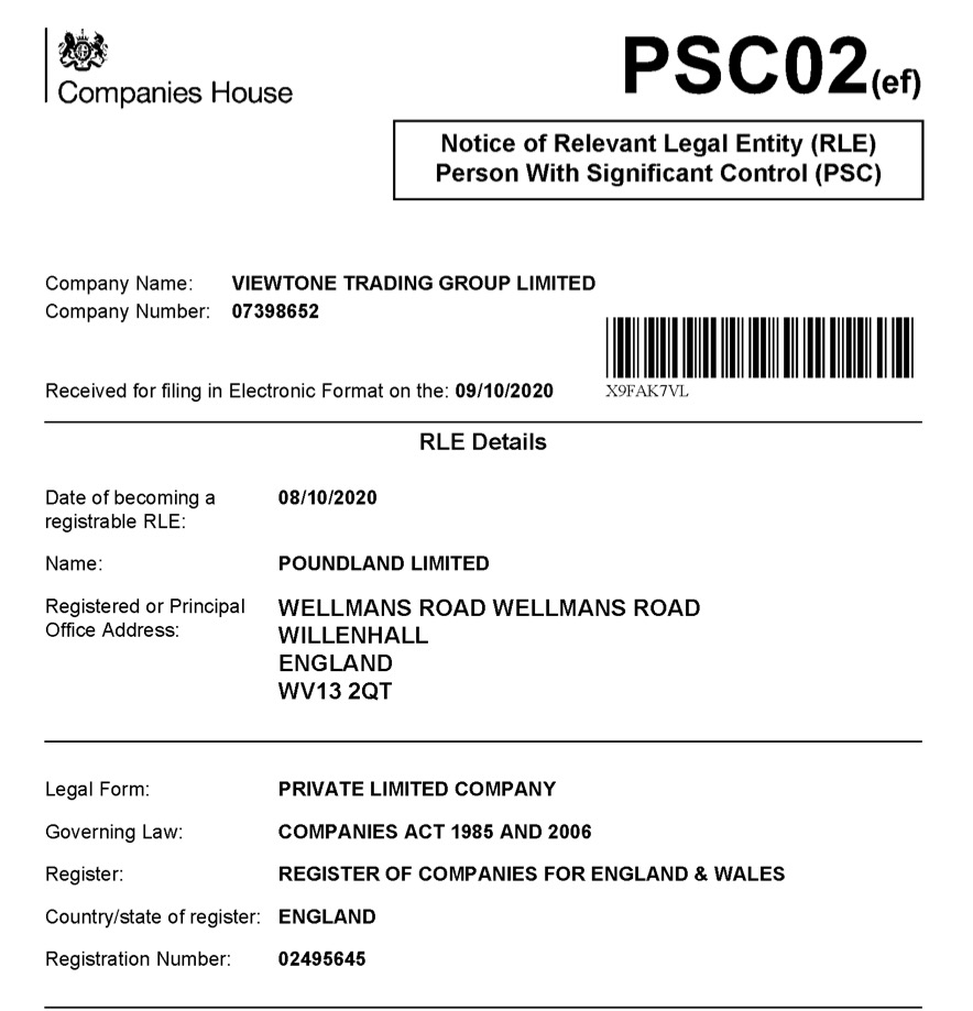 Steinhoff International Holdings N.V. 1205828