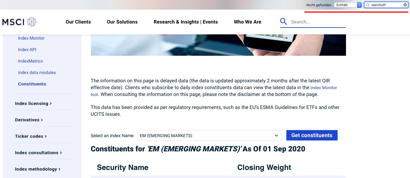 Steinhoff International Holdings N.V. 1219315