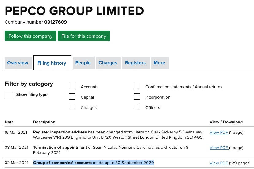 Steinhoff International Holdings N.V. 1241585