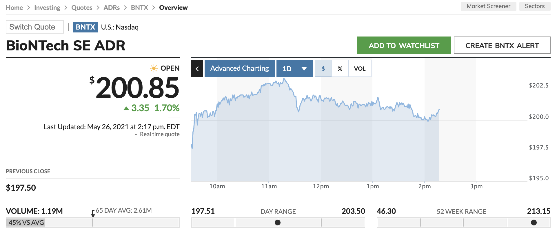 Biotech-Star BioNTech aus Mainz 1255120