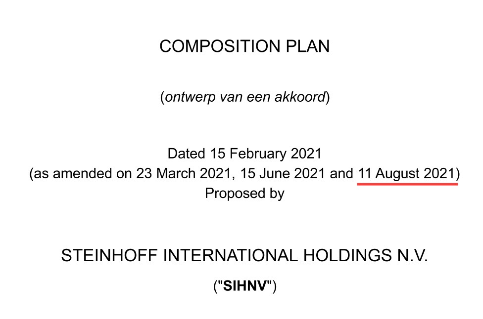 Steinhoff International Holdings N.V. 1268861