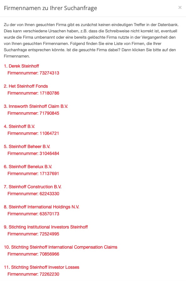 Steinhoff International Holdings N.V. 1281573