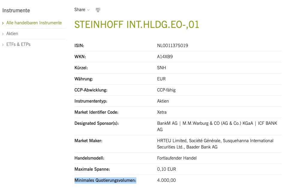 Steinhoff Informationsforum 1310753