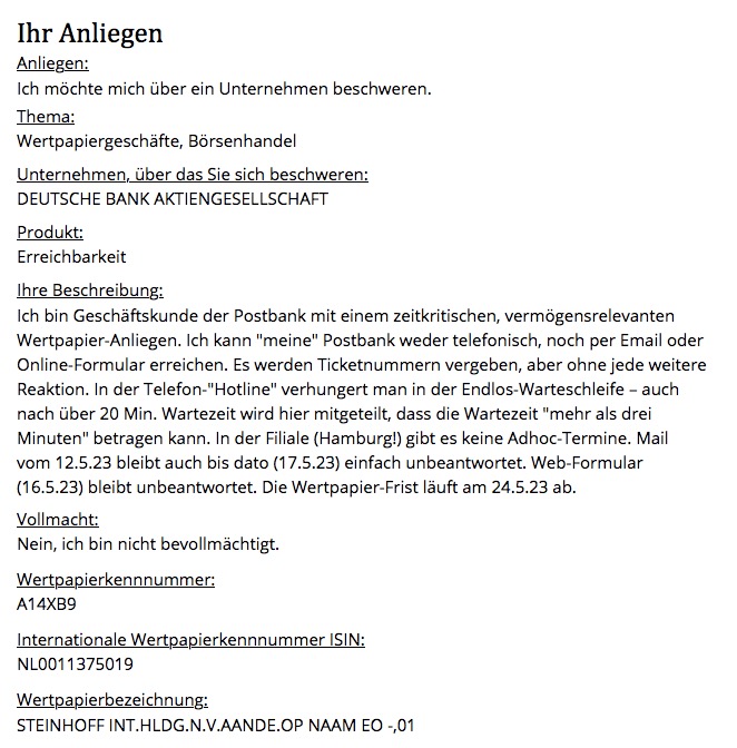 STEINHOFF Reinkarnation 1372902