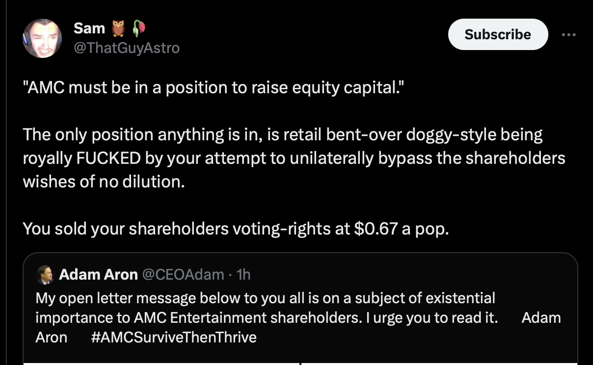 AMC Entertainment Holdings 2.0 - Todamoon?!? 1382853