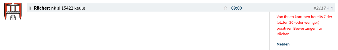 Rächers..long wie short..alternativloses Trading:) 1264279