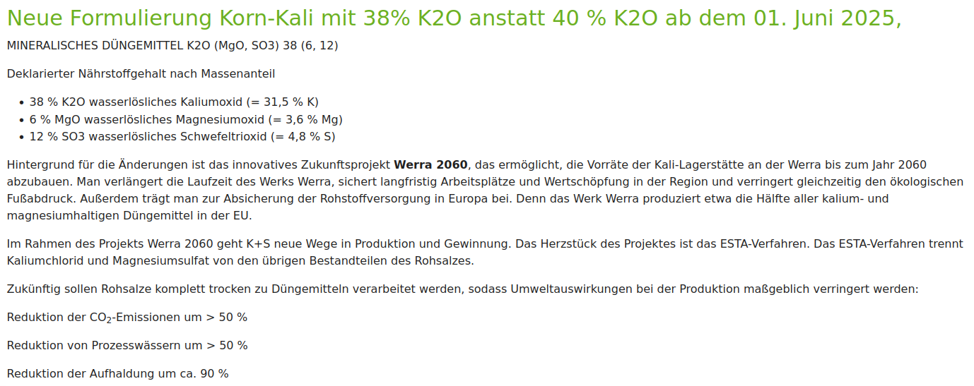 K+S wird unterschätzt 1485812