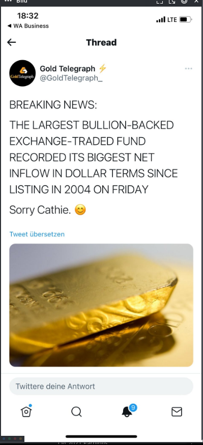 Wenn das Gold redet, dann schweigt die Welt! 1295882